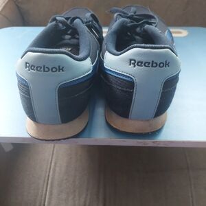 Reebok Black and Blue Athletic Sneakers